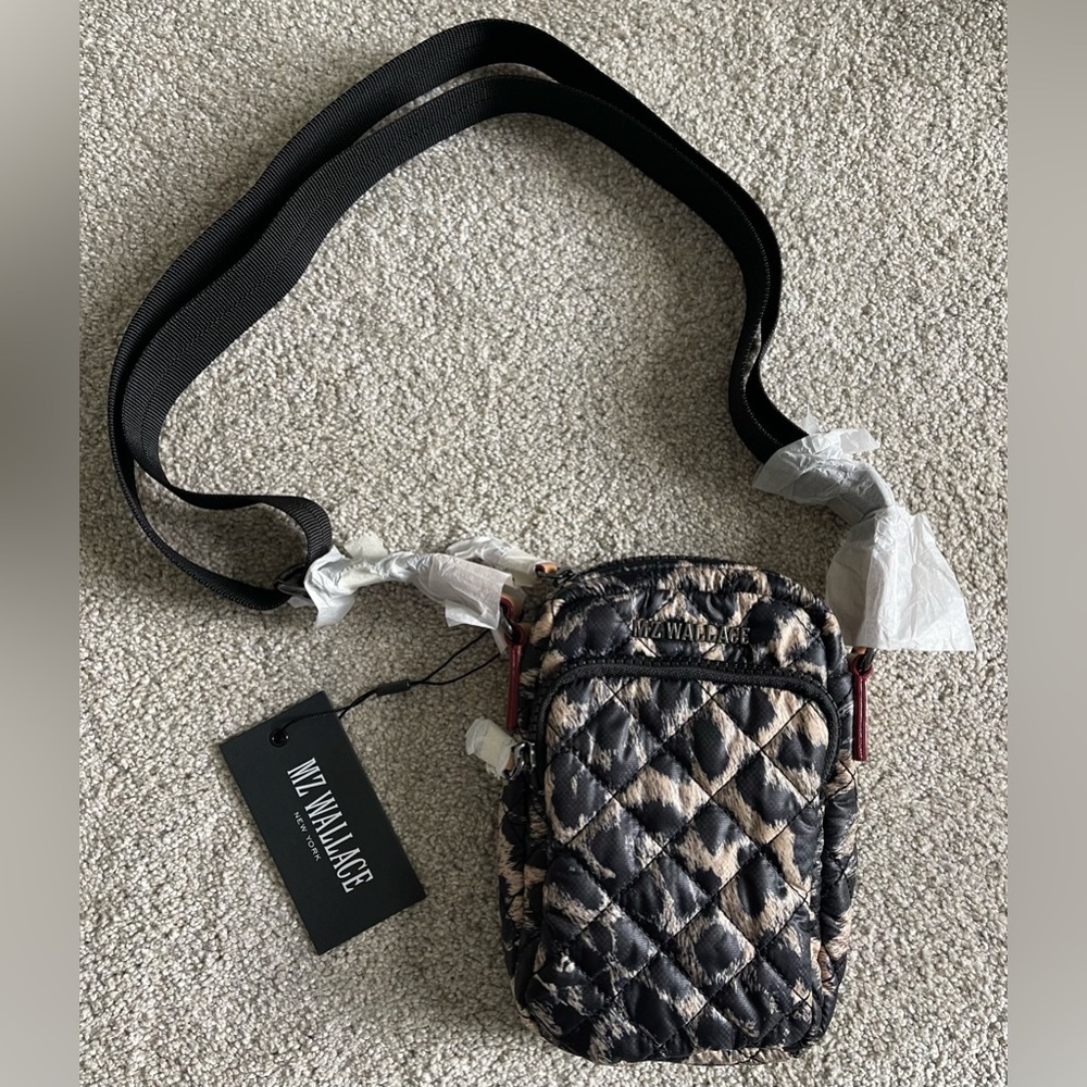 NWT MZ Wallace Metro (Micro) Crossbody in Animal Print